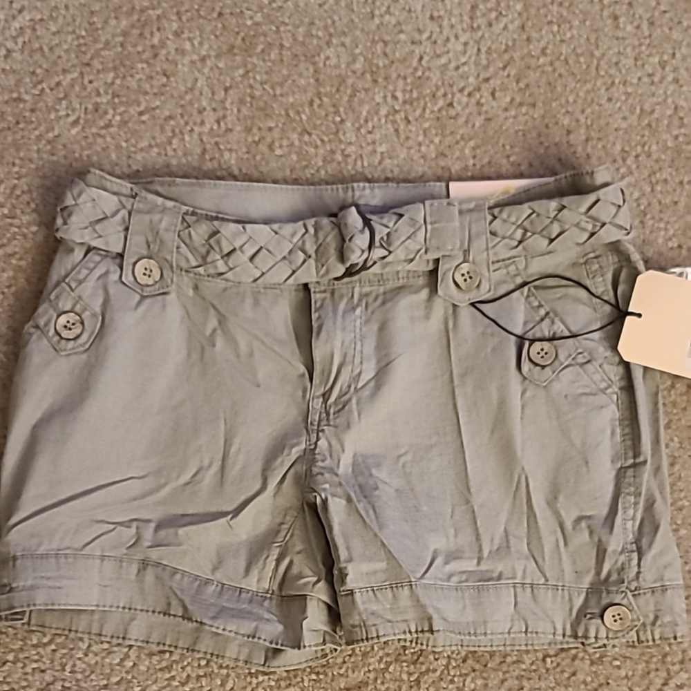 Boom Boom Jeans Green Cargo Shorts